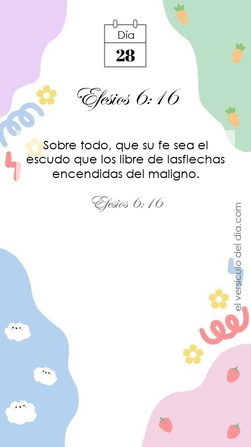 Efesios 6:16