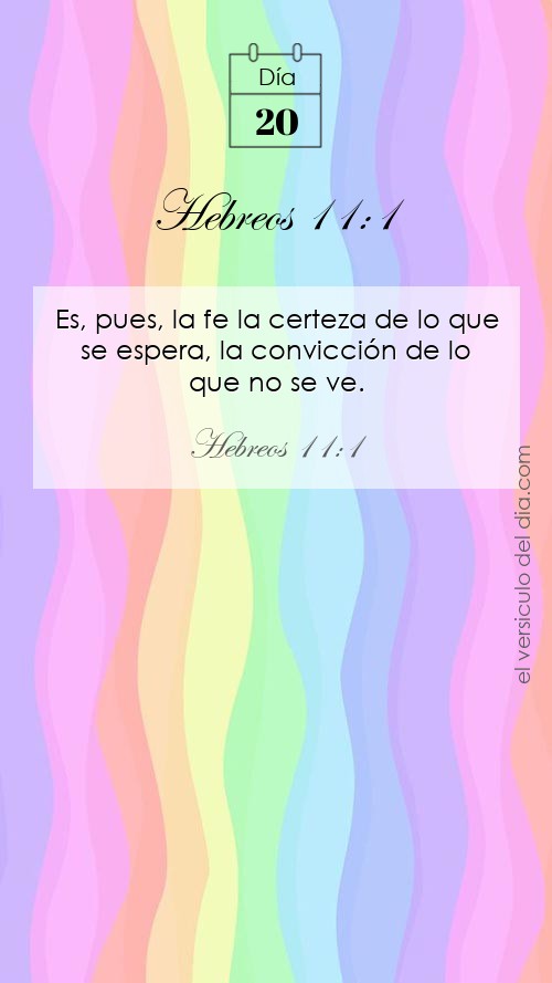 Hebreos 11:1