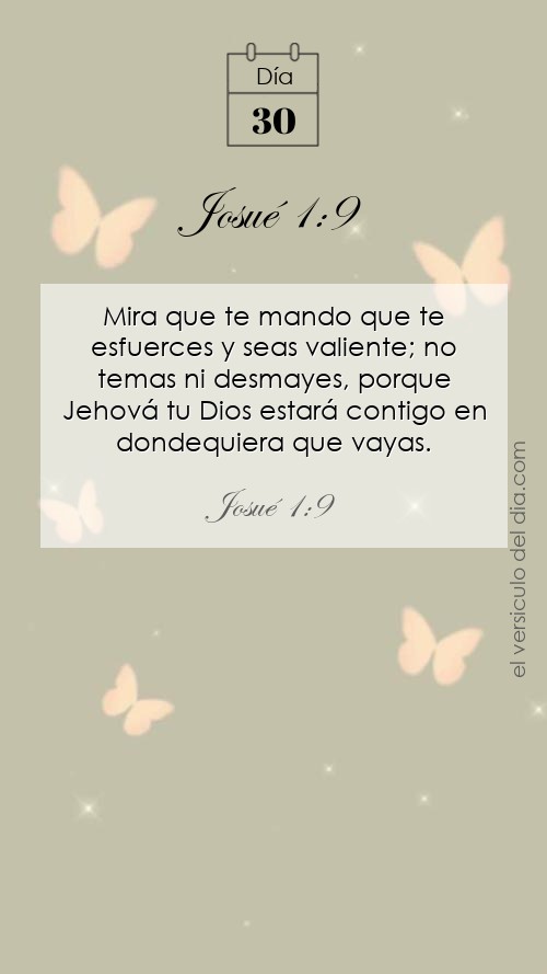 Josué 1:9