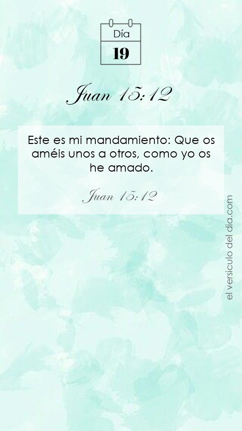 Juan 15:12