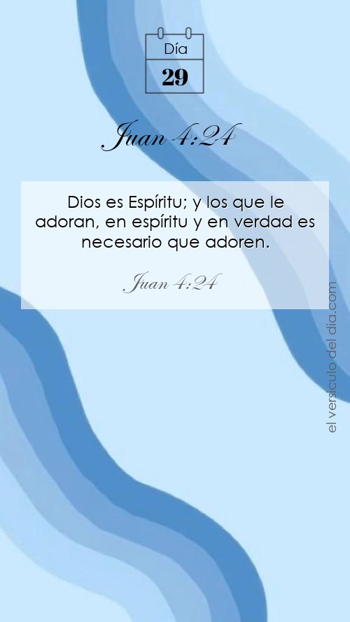 Juan 4:24