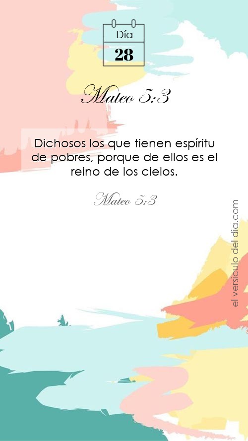 Mateo 5:3