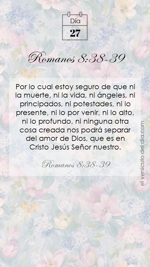 Romanos 8:38-39