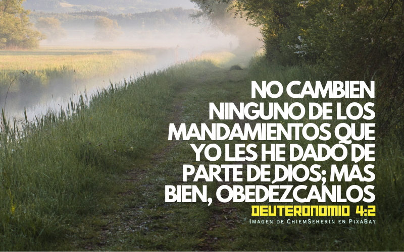 No cambien ninguno de los mandamientos que yo les he dado de parte de Dios; más bien, obedézcanlos.png