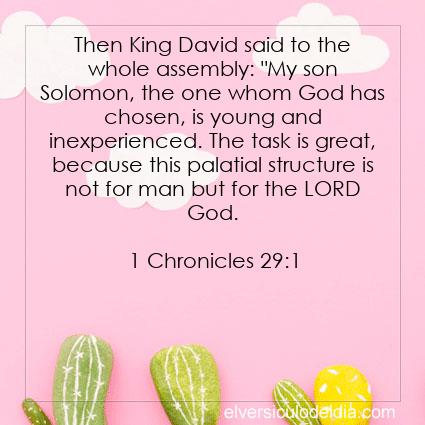 1-Chronicles-29-1-NIV-verse-of-the-day - Imagen Verse of the day