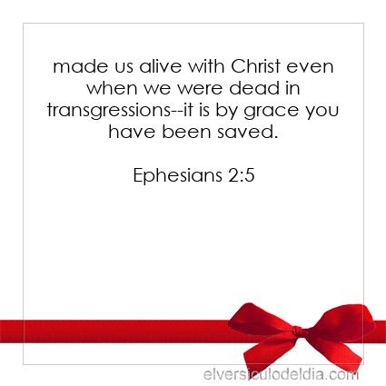 Ephesians 2:5 NIV - Image Verse of the Day