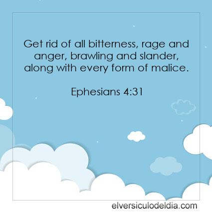 Ephesians-4-31-NIV-verse-of-the-day - Imagen Verse of the day