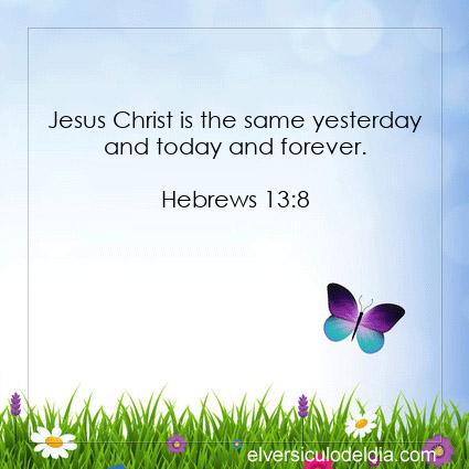 Hebrews 13:8 NIV - Image Verse of the Day