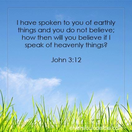 John 3:12 NIV - Image Verse of the Day