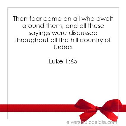 Luke 1:65 NKJV - Image Verse of the Day