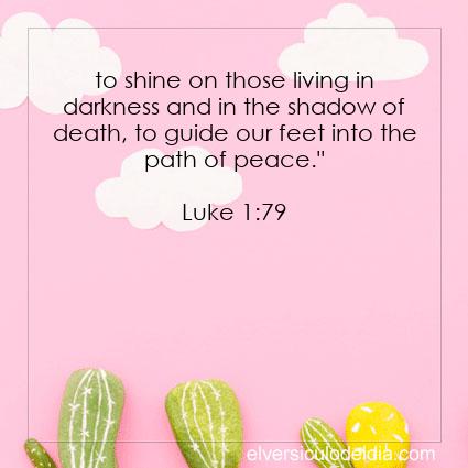 Luke 1:79 NIV - Image Verse of the Day