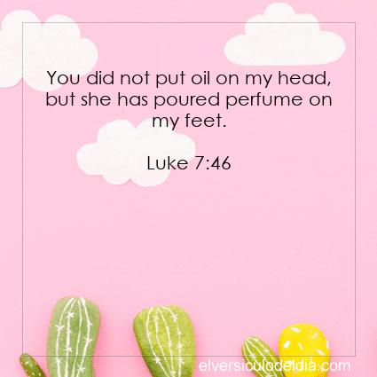 Luke 7:46 NIV - Image Verse of the Day