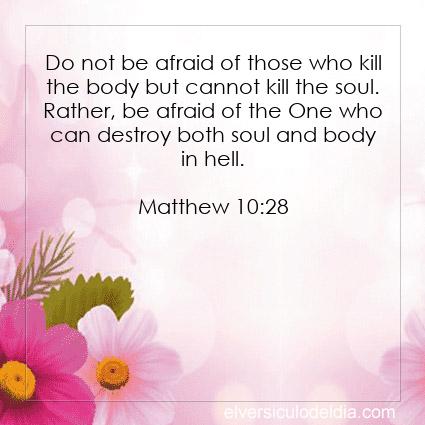 Matthew-10-28-NIV-verse-of-the-day - Imagen El versiculo del dia