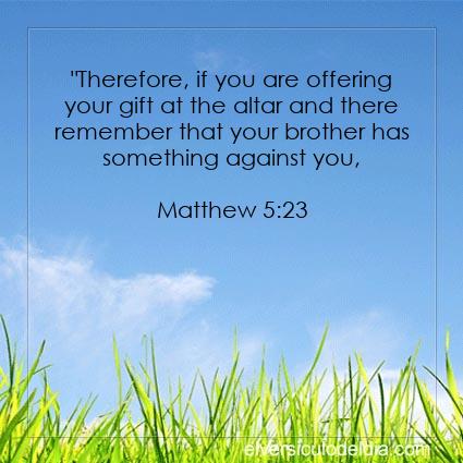 Matthew-5-23-NIV-verse-of-the-day - Imagen Verse of the day