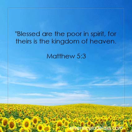 Matthew-5-3-NIV-verse-of-the-day - Imagen Verse of the day
