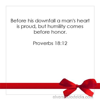 Proverbs-18-12-NIV-verse-of-the-day - Imagen Verse of the day