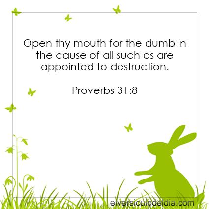 Proverbs-31-8-KJV-verse-of-the-day - Imagen El versiculo del dia