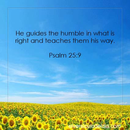 Psalm-25-9-NIV-verse-of-the-day - Imagen Verse of the day