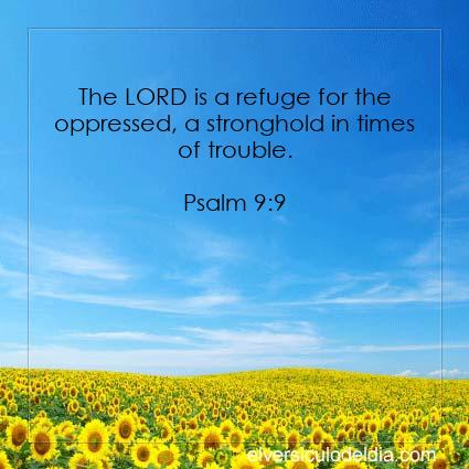Psalm 9:9 NIV - Image Verse of the Day