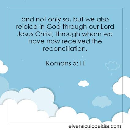 Romans 5:11 ASV - Image Verse of the Day