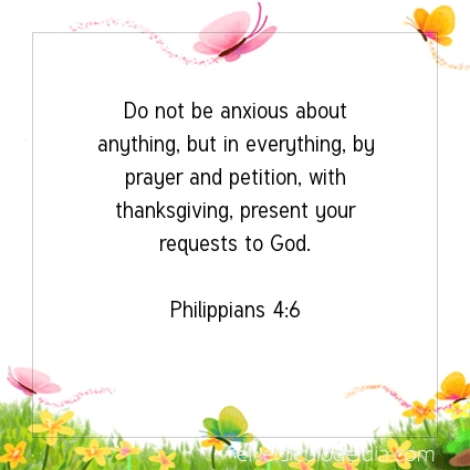 Image The verse of the day Philippians 4:6