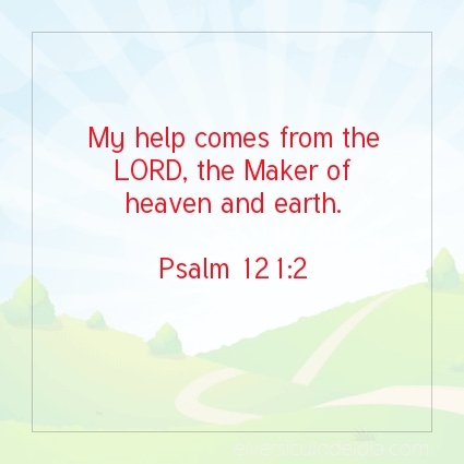 Image The verse of the day Psalm 121:2