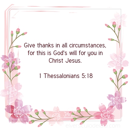 Image The verse of the day 1 Thessalonians 5:18