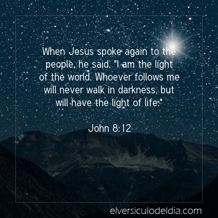 Image The verse of the day John 8:12