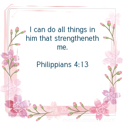 Image The verse of the day Philippians 4:13