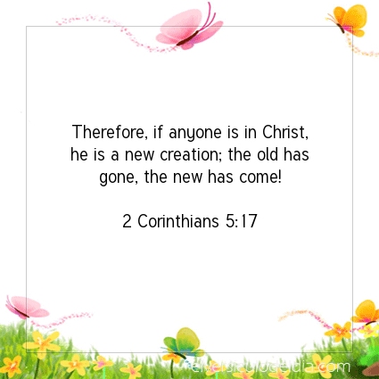 Image The verse of the day 2 Corinthians 5:17
