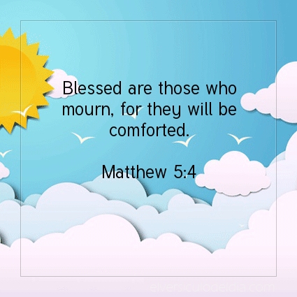 Image The verse of the day Matthew 5:4