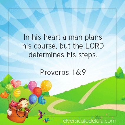 Image The verse of the day Proverbs 16:9