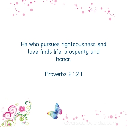 Image The verse of the day Proverbs 21:21