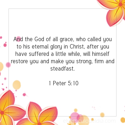 Image The verse of the day 1 Peter 5:10