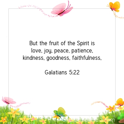 Image The verse of the day Galatians 5:22
