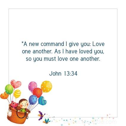 Image The verse of the day John 13:34