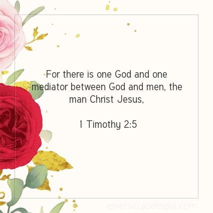 Image The verse of the day 1 Timothy 2:5