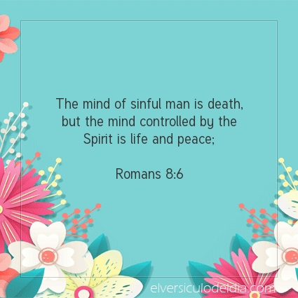 Image The verse of the day Romans 8:6