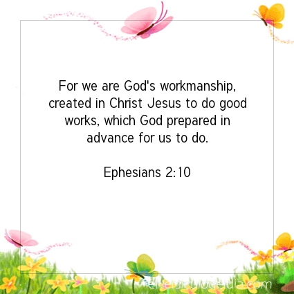 Image The verse of the day Ephesians 2:10