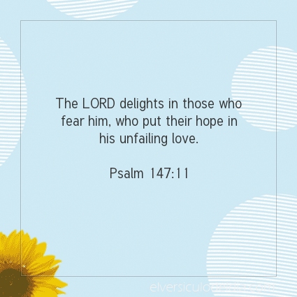 Image The verse of the day Psalm 147:11