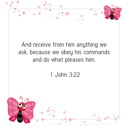 Image The verse of the day 1 John 3:22