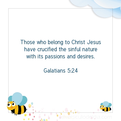Image The verse of the day Galatians 5:24