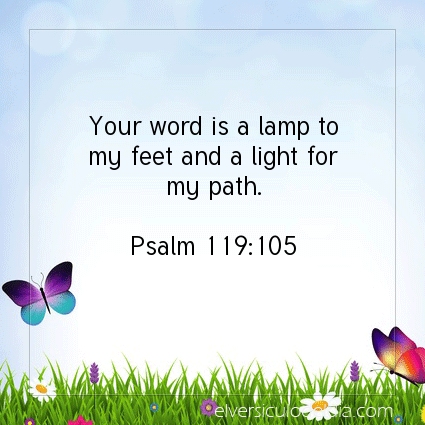 Image The verse of the day Psalm 119:105