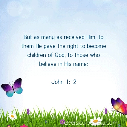 Image The verse of the day John 1:12
