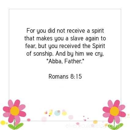 Image The verse of the day Romans 8:15