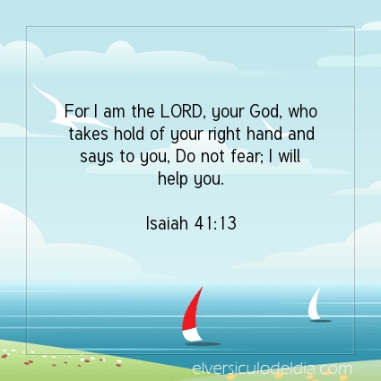 Image The verse of the day Isaiah 41:13