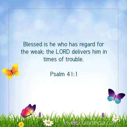 Image The verse of the day Psalm 41:1