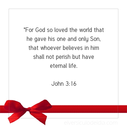 Image The verse of the day John 3:16