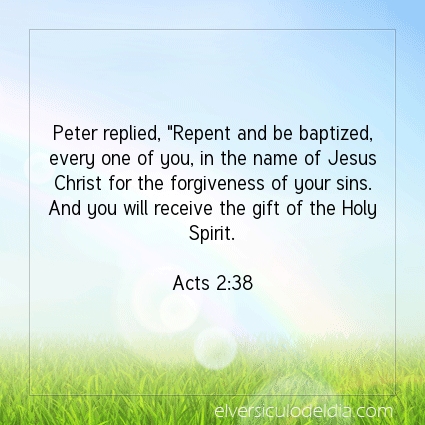 Image The verse of the day Acts 2:38