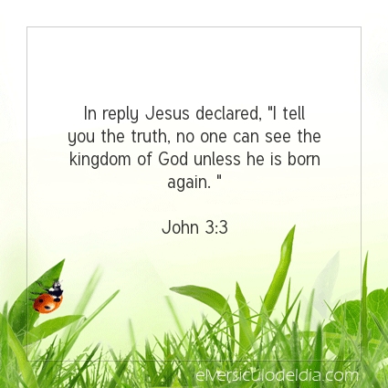 Image The verse of the day John 3:3